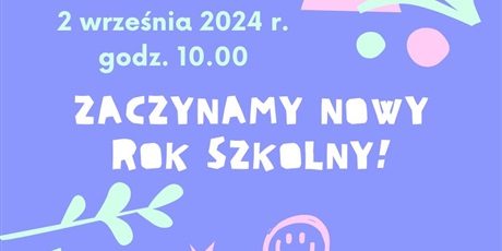 Rozpoczęcie roku szkolnego 2024/25